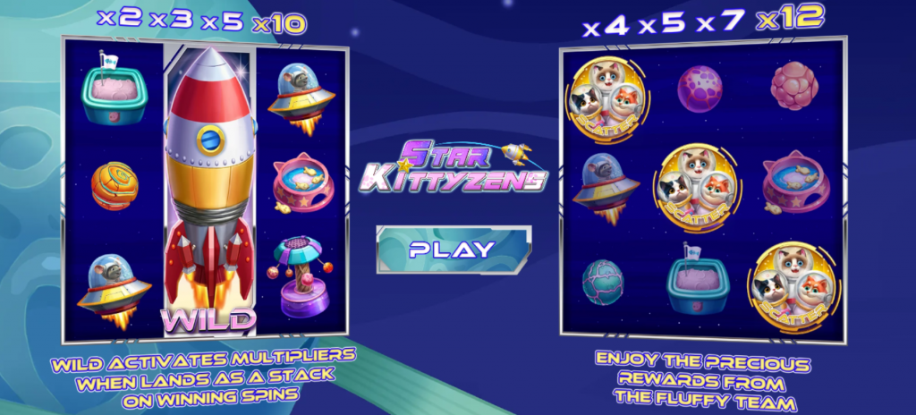 Star Kittyzens Slot Review at BoVegas